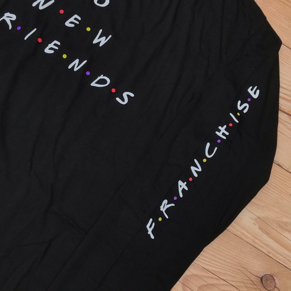 No New Friends Franchise Long Sleeve Tee - Picture 3 of 16